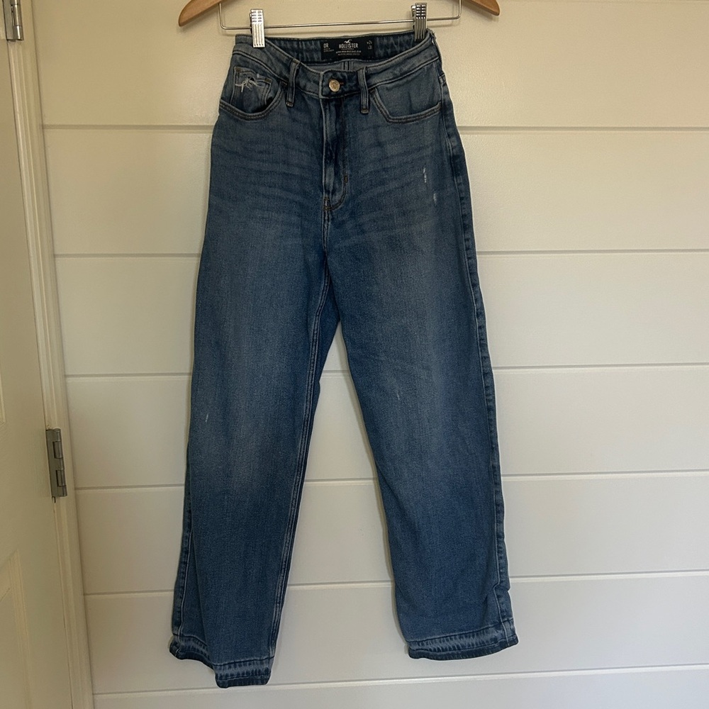 Hollister high rise dad jeans - size 0
